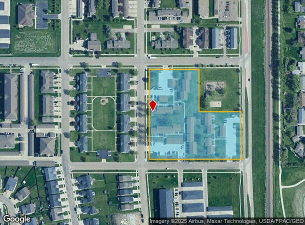 3204 18Th St S, Moorhead, MN Parcel Map