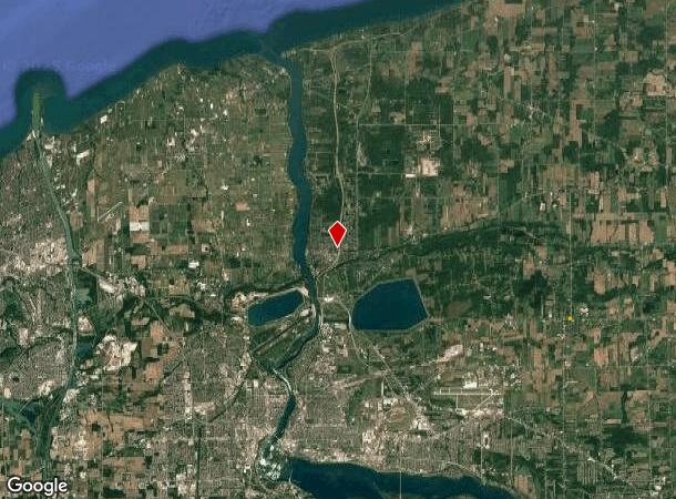 2929 Saunders Sett Rd, Lewiston, NY Parcel Map