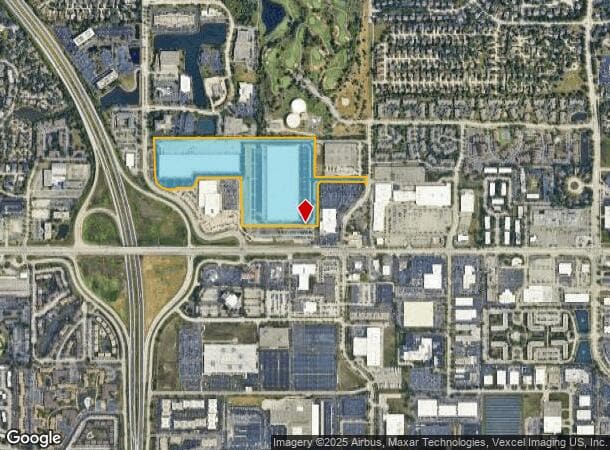 1400 W Dundee Rd, Arlington Heights, IL Parcel Map