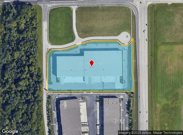 3051 Midfield Ct, Plainfield, IN Parcel Map