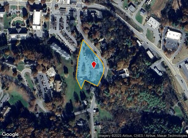  170 S Main St, Mars Hill, NC Parcel Map