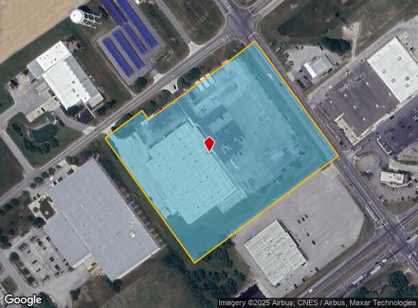 1550 N Cass St, Wabash, IN Parcel Map