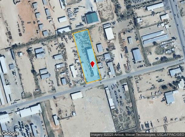  1110 W County Road 114, Midland, TX Parcel Map