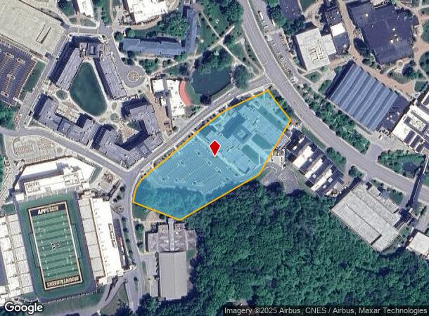  Stadium Dr, Boone, NC Parcel Map