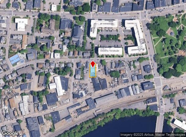  44 Charles St, Waltham, MA Parcel Map