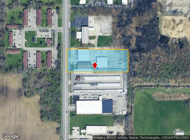320 N Byrne Rd, Toledo, OH Parcel Map