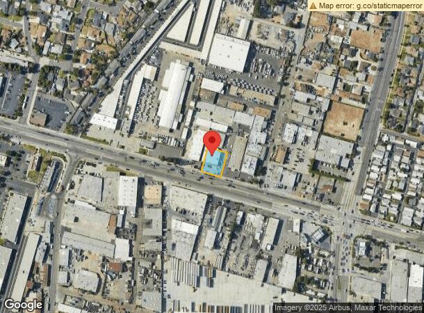  11713 Washington Blvd, Whittier, CA Parcel Map