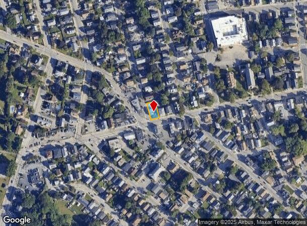  599 Plainfield St, Providence, RI Parcel Map