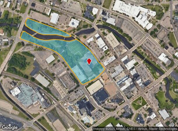 1 Kellogg Sq, Battle Creek, MI Parcel Map