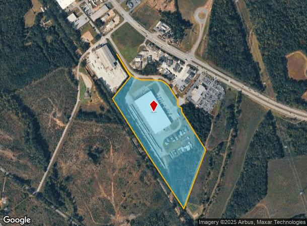 105 Chapman Rd, Anderson, SC Parcel Map
