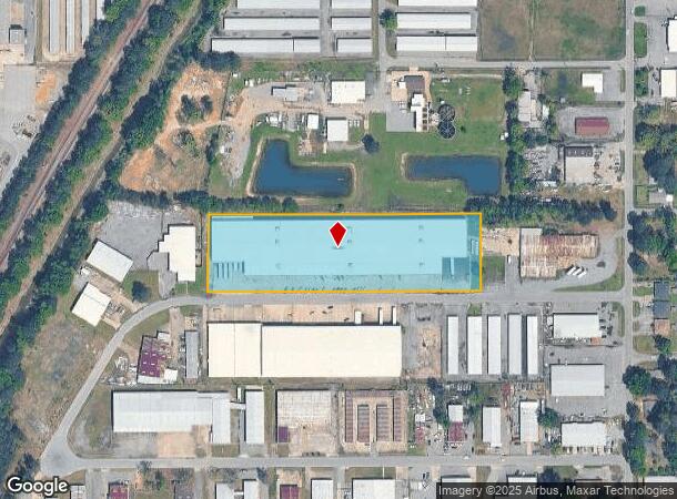 3021 N Midland Dr, Pine Bluff, AR Parcel Map