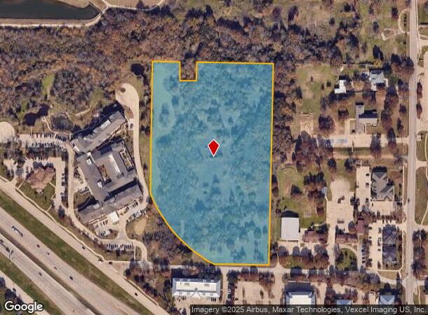 1000 N Carroll Ave, Southlake, TX Parcel Map