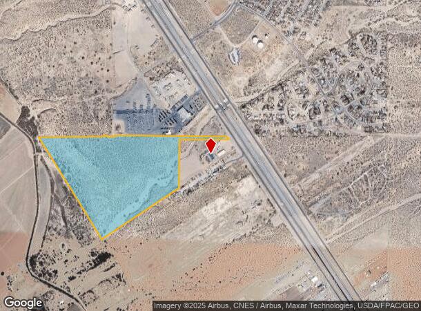  12300 Gateway Blvd E, El Paso, TX Parcel Map