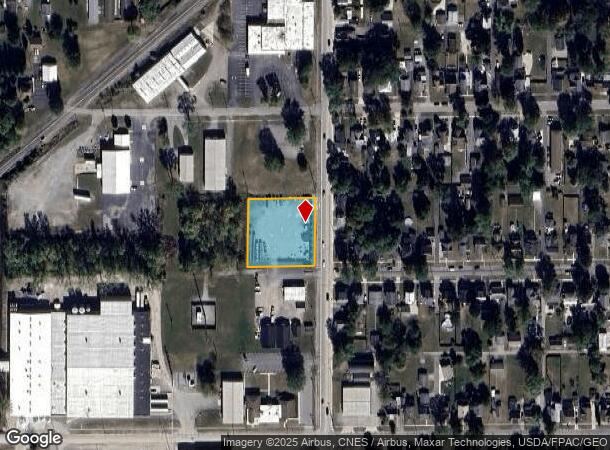  620 Western Ave, Findlay, OH Parcel Map