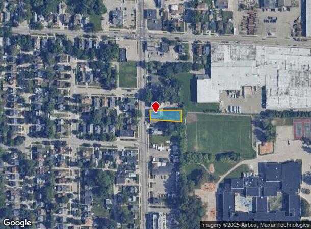  1514 Alpine Ave Nw, Grand Rapids, MI Parcel Map