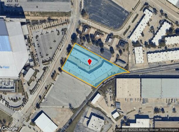  801 Stadium Dr, Arlington, TX Parcel Map