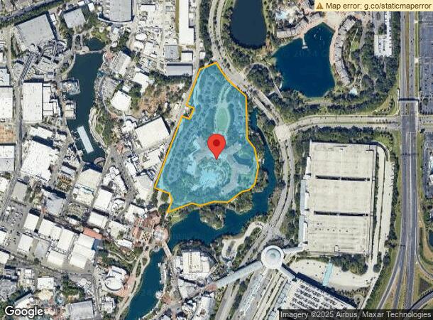  5800 Universal Blvd, Orlando, FL Parcel Map