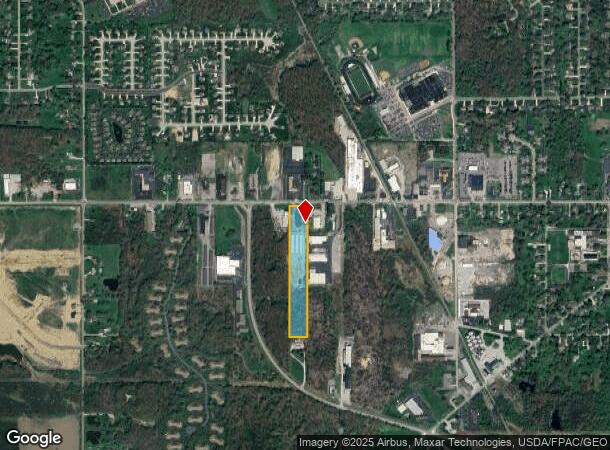 485 W Main St, Canfield, OH Parcel Map