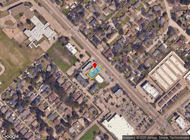  3909 Broadway Blvd, Garland, TX Parcel Map