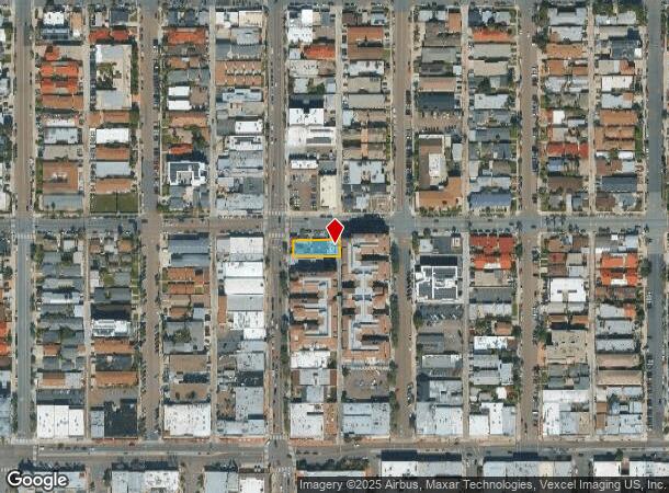  3015 Lincoln Ave, San Diego, CA Parcel Map