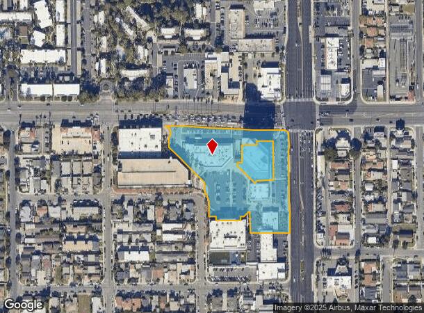 7862 Warner Ave, Huntington Beach, CA Parcel Map