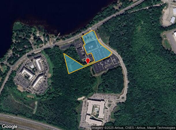  1 Lakeshore Ctr, Bridgewater, MA Parcel Map