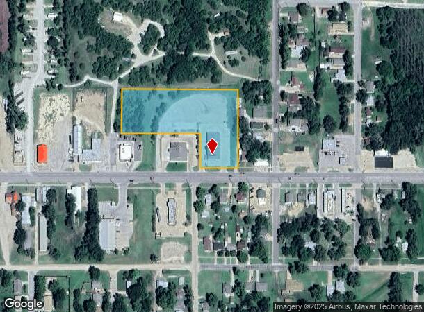  817 W Main St, Lyons, KS Parcel Map