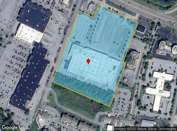 1805 E Stone Dr, Kingsport, TN Parcel Map