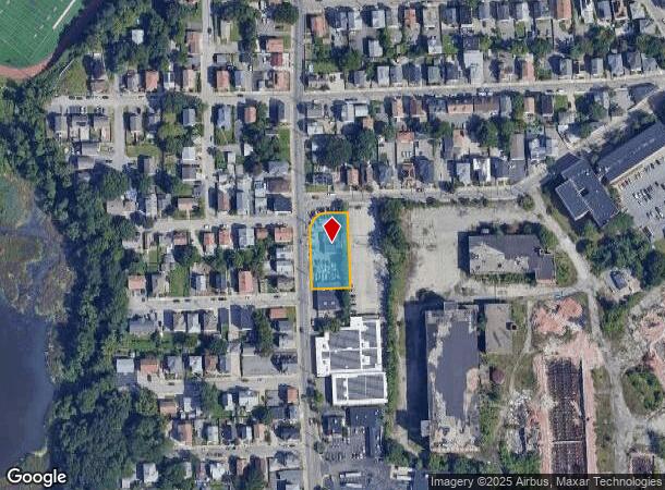  601 Lonsdale Ave, Central Falls, RI Parcel Map