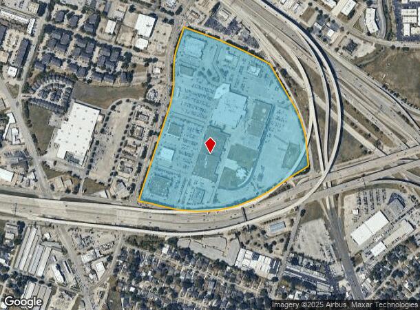  910 Gulfgate Center Mall, Houston, TX Parcel Map