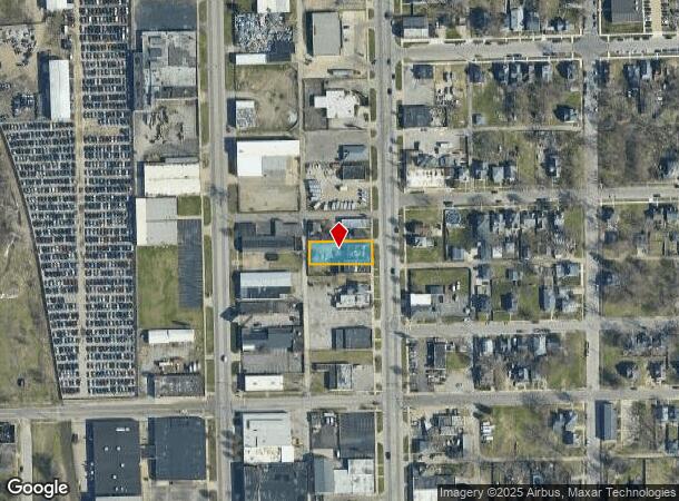  1805 S Michigan St, South Bend, IN Parcel Map