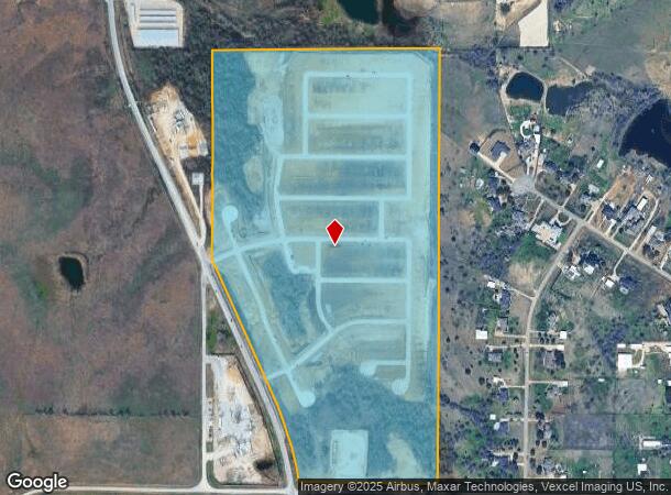  3000 Floyd Hampton Rd, Crowley, TX Parcel Map