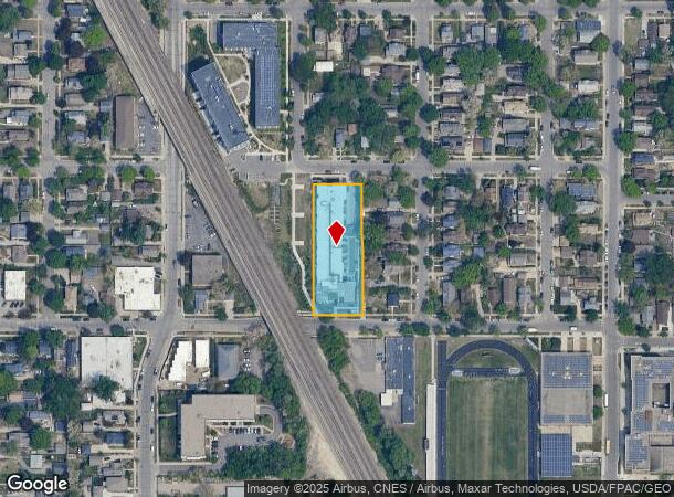 2201 Jefferson St Ne, Minneapolis, MN Parcel Map