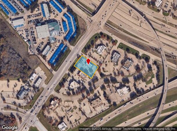 1501 William D Tate Ave, Grapevine, TX Parcel Map