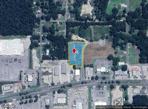  1001 Dauphin St, Picayune, MS Parcel Map