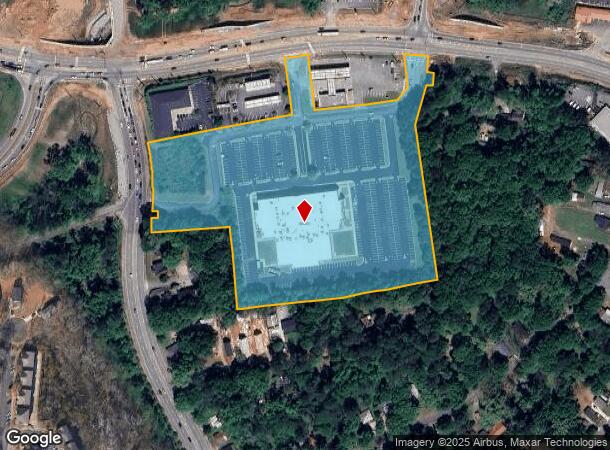  1570 Lexington Rd, Athens, GA Parcel Map