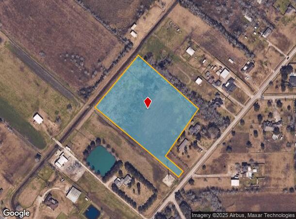 Davis Bend / Cr 179 Rd # Cr 179 # Cr, Alvin, TX Parcel Map