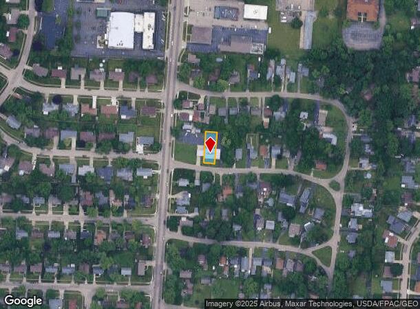 4212 Marshall Rd, Dayton, OH Parcel Map