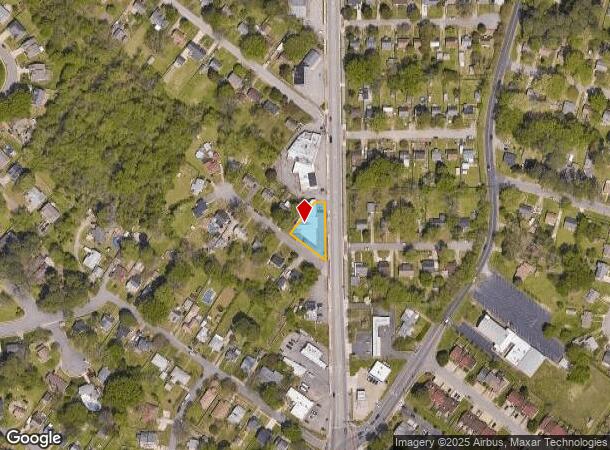 1333 N King St, Hampton, VA Parcel Map