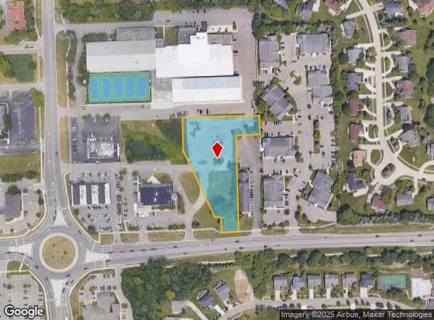 6066 W Maple Rd, West Bloomfield, MI Parcel Map