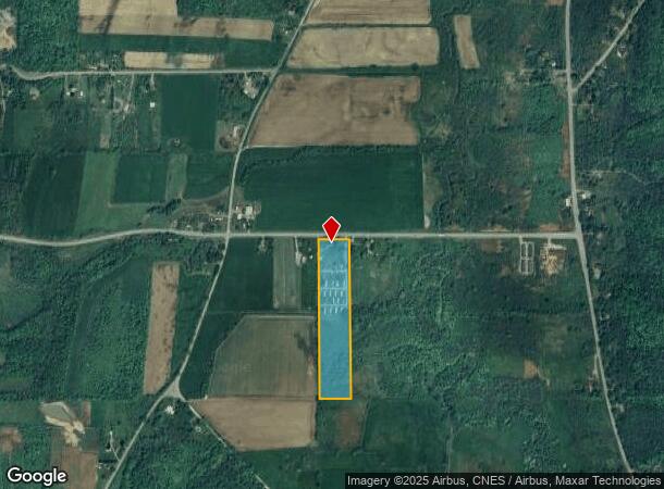 6923 State Route 20A, Bloomfield, NY Parcel Map