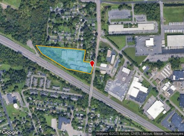 1217 Tulip St, Liverpool, NY Parcel Map