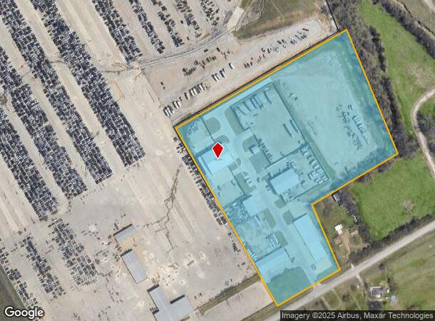 1319 E Belt Line Rd, Wilmer, TX Parcel Map