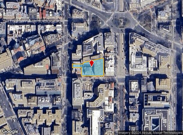  1615 M St Nw, Washington, DC Parcel Map