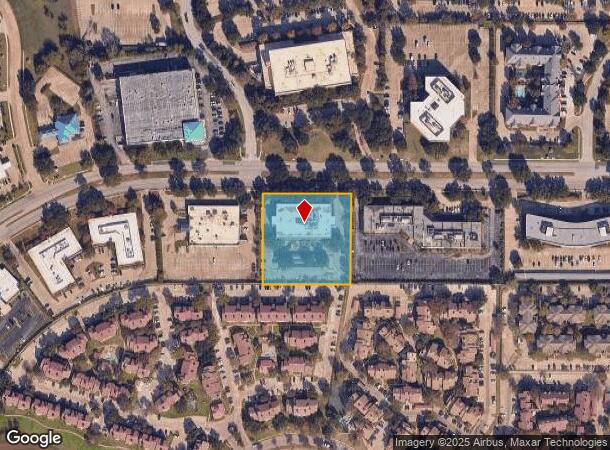  1304 W Walnut Hill Ln, Irving, TX Parcel Map