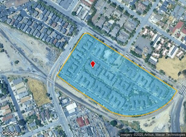  37171 Sycamore St, Newark, CA Parcel Map