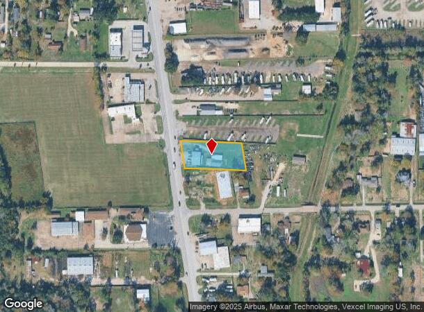 701 S Main St, Highlands, TX Parcel Map