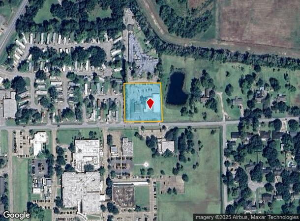 135 E Hospital Dr, Angleton, TX Parcel Map