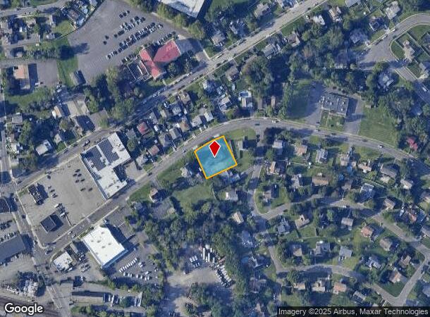 166 Oak Tree Ave, South Plainfield, NJ Parcel Map
