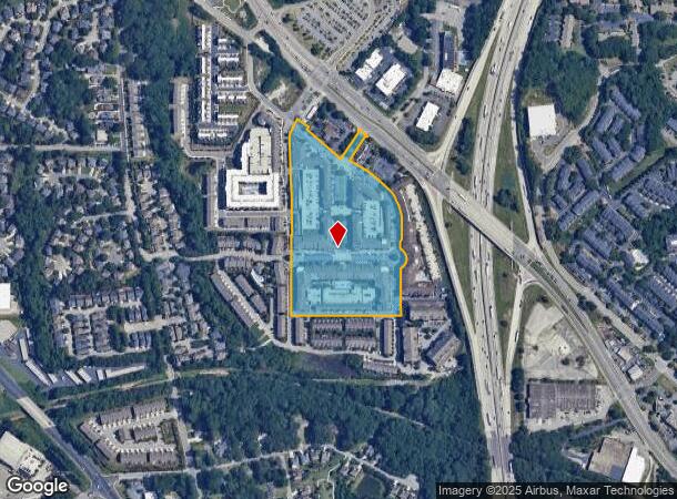  4500 W West Village Pl Se, Smyrna, GA Parcel Map